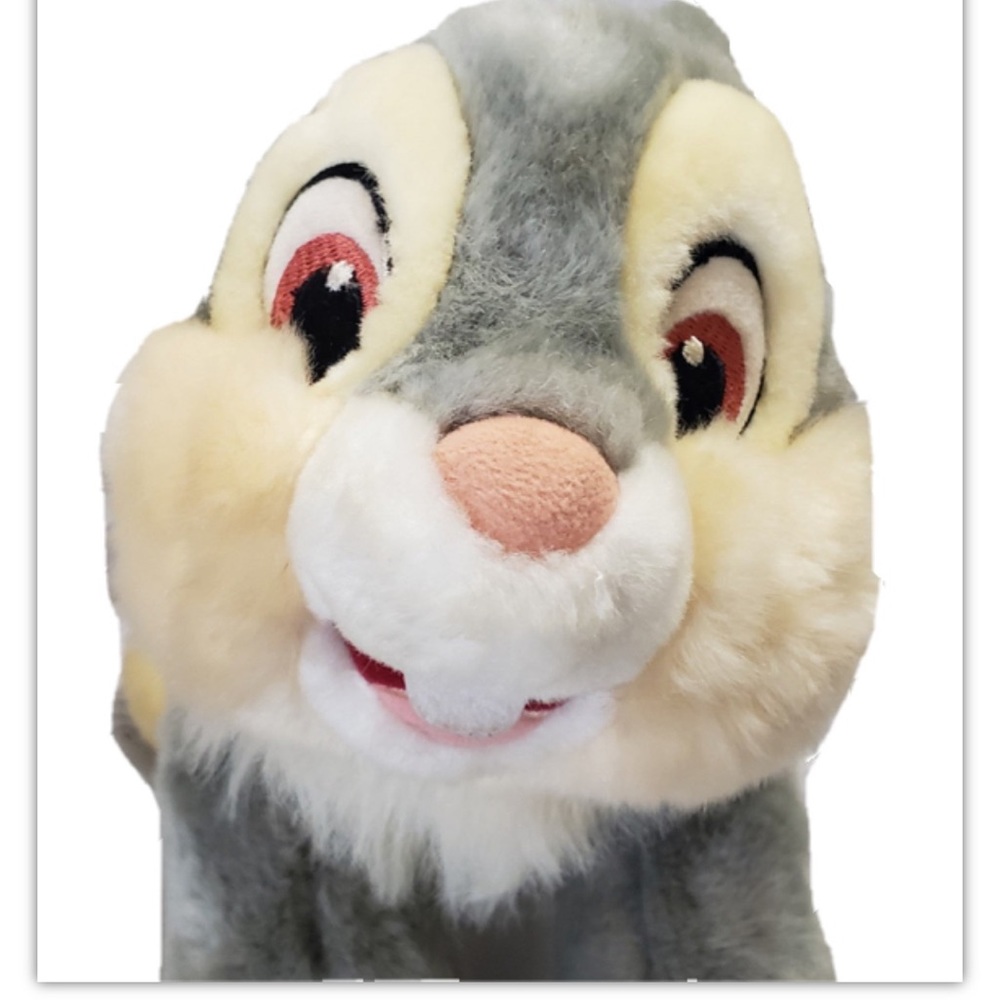 Disney Bambi Thumper Bunny Rabbit Plush 10" Disney Store Exclusive Embroidered